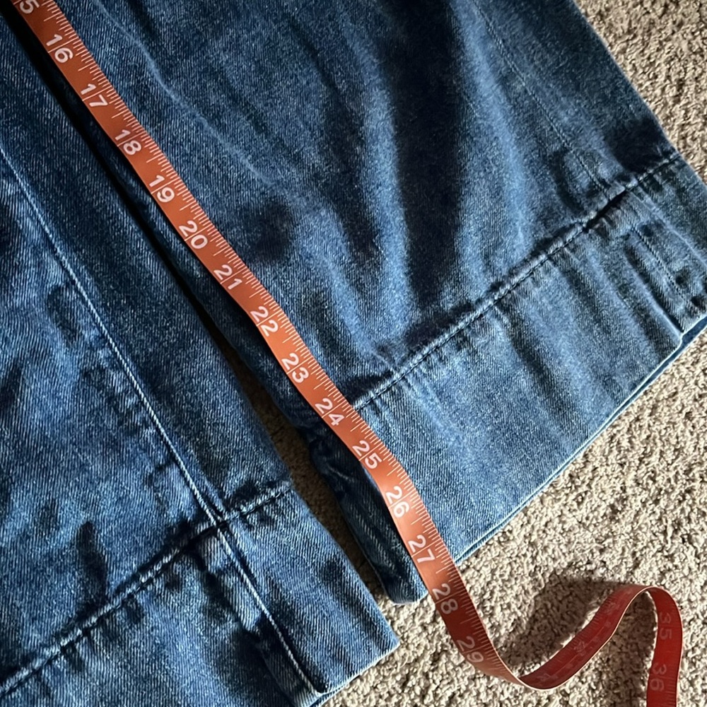 NWOT gap denim trouser jeans size 10/30 - Picture 8 of 9